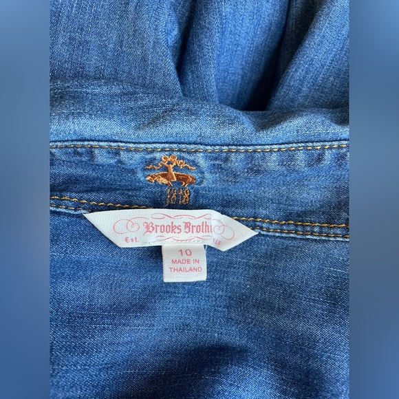 BROOKS BROTHERS denim shirt - Picture 7 of 8